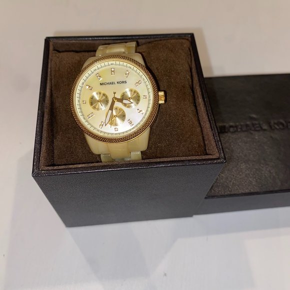 Michael Kors Women's Watch - Light Tortoise - Picture 3 of 3